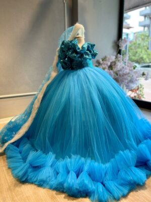 Robe de princesse + CAPE